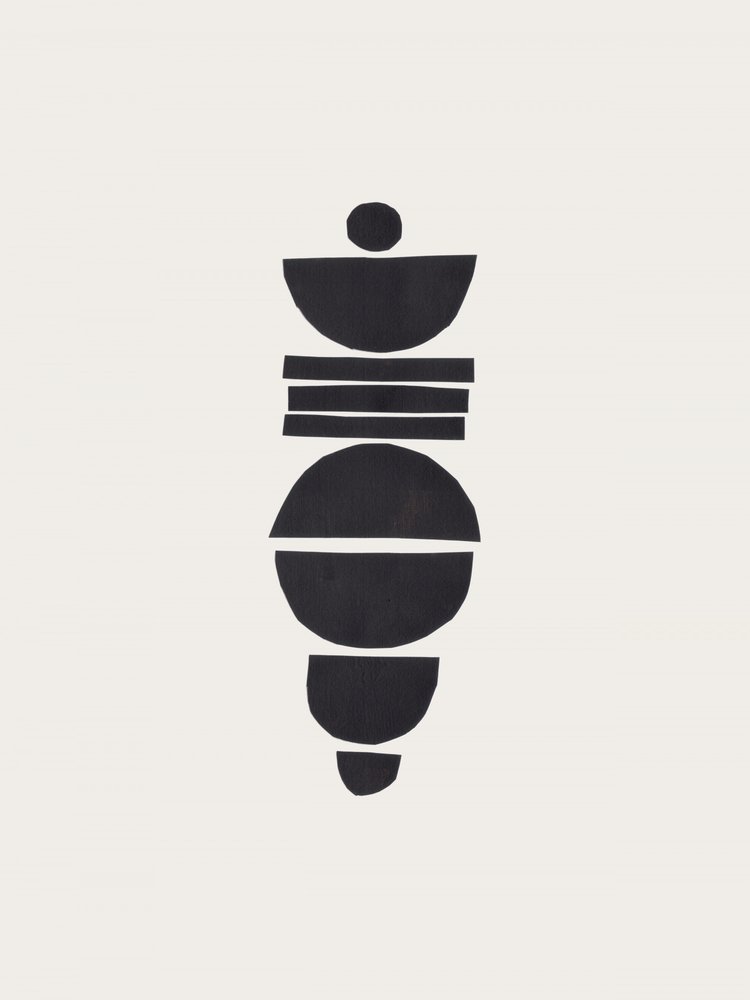 Formes géométriques superposées - Ejaaz Haniff