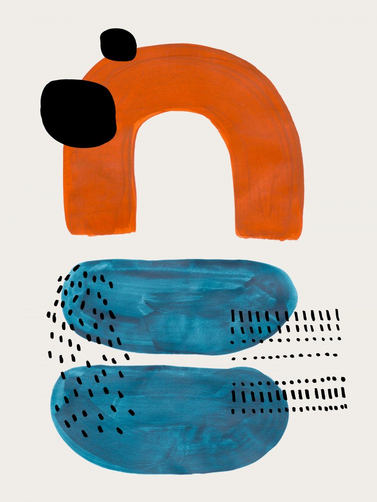 Formes abstraites éclatantes - Ejaaz Haniff