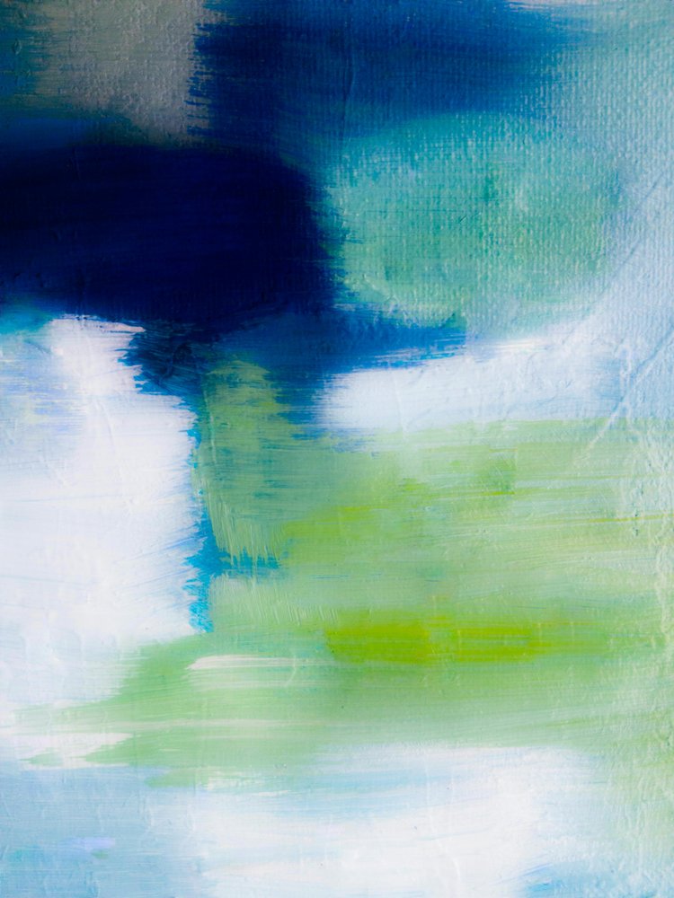 Abstrait « Océan vibrant » - Ejaaz Haniff