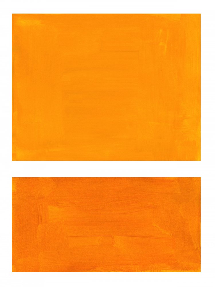 Tons abstraits orange chaud - Ejaaz Haniff