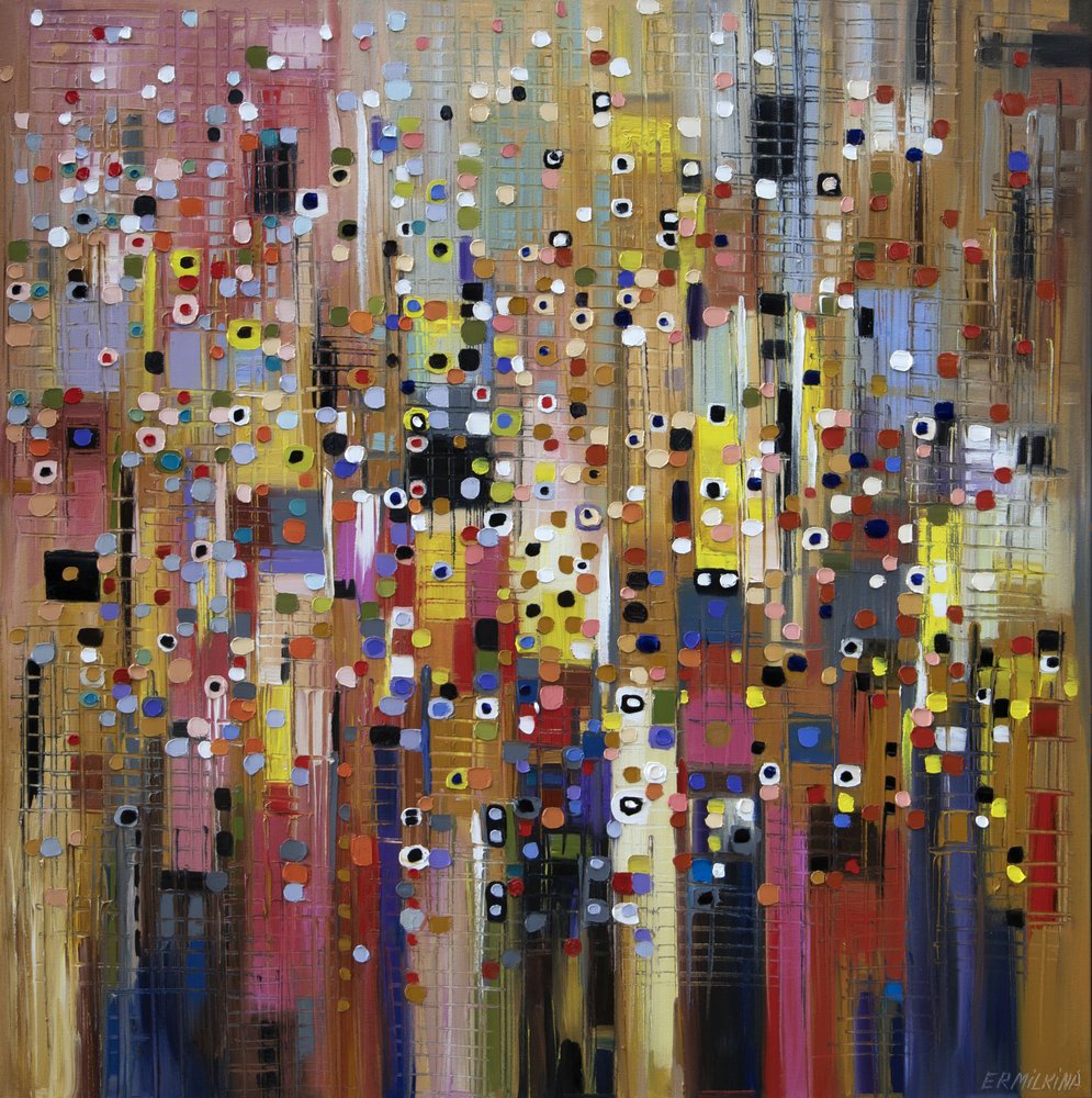 Les lumières éclatantes de la ville - Ekaterina Ermilkina