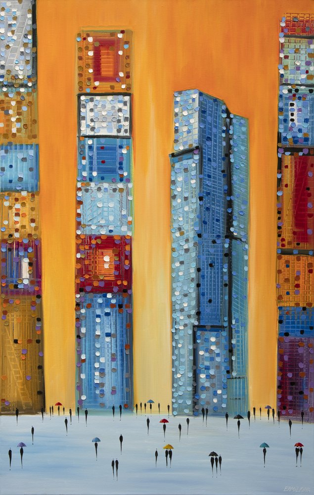 Parapluies « Vibrant City » - Ekaterina Ermilkina