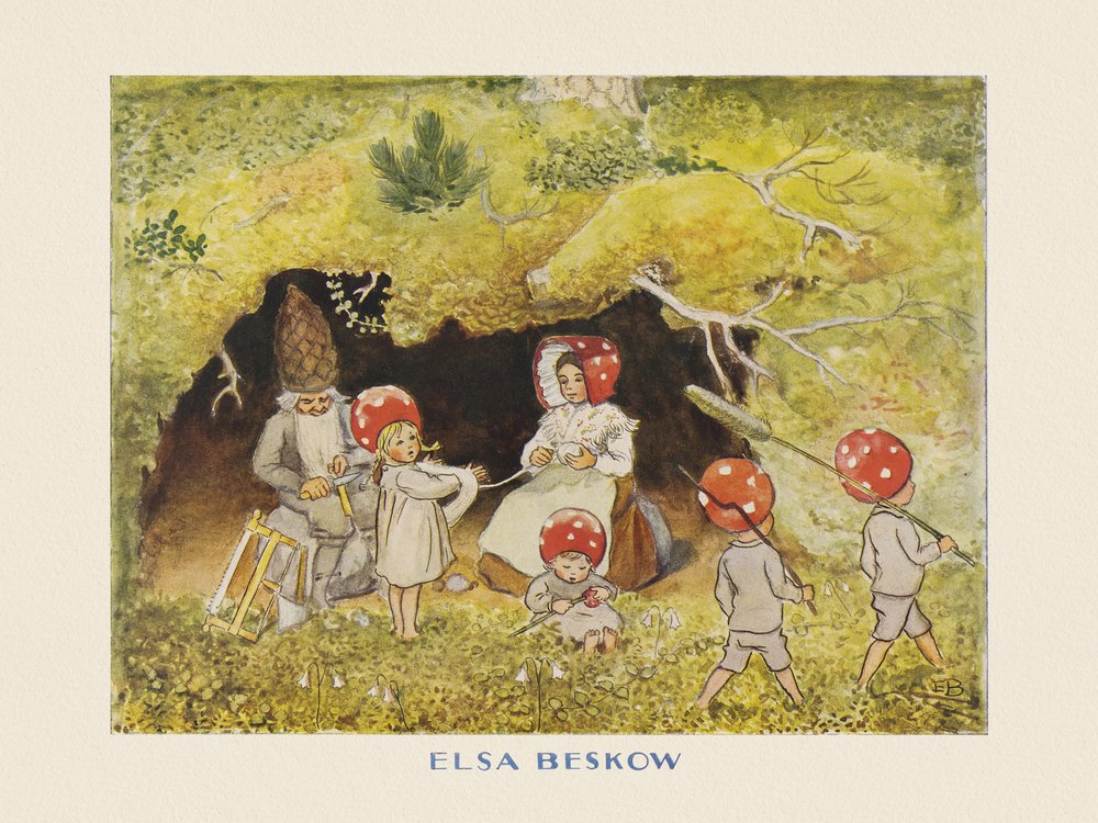Les enfants de Tomotebo La famille - Elsa Beskow