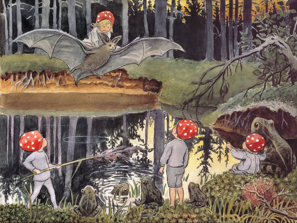 Les enfants du Père Noël : La chauve-souris - Elsa Beskow