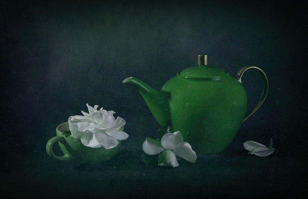 Théière verte « Gardenia » - Fangping Zhou