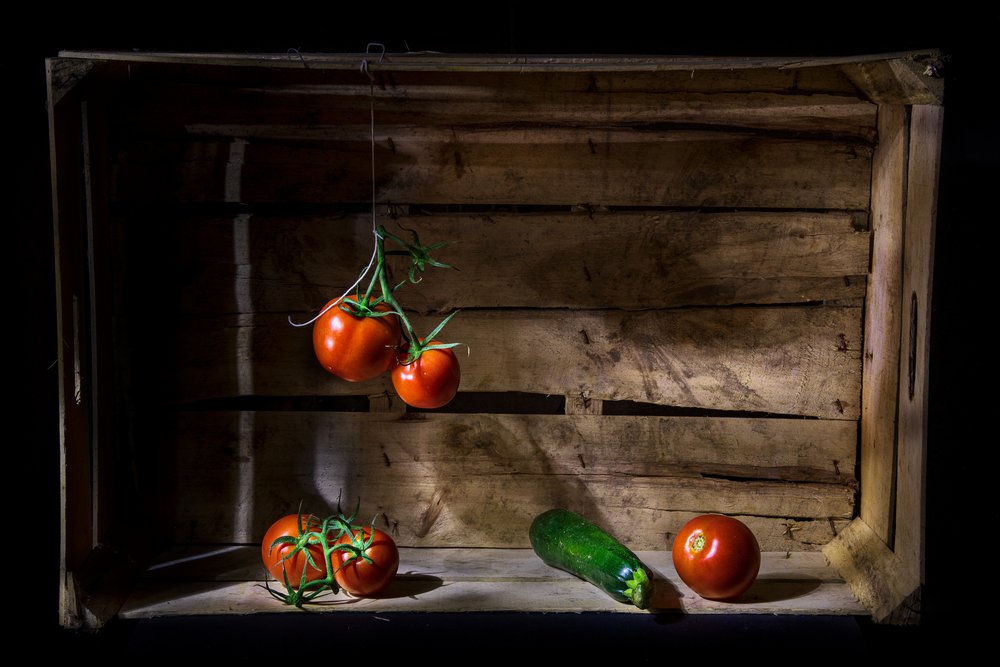 Caisse rustique « Harvest » - Felice Angelino