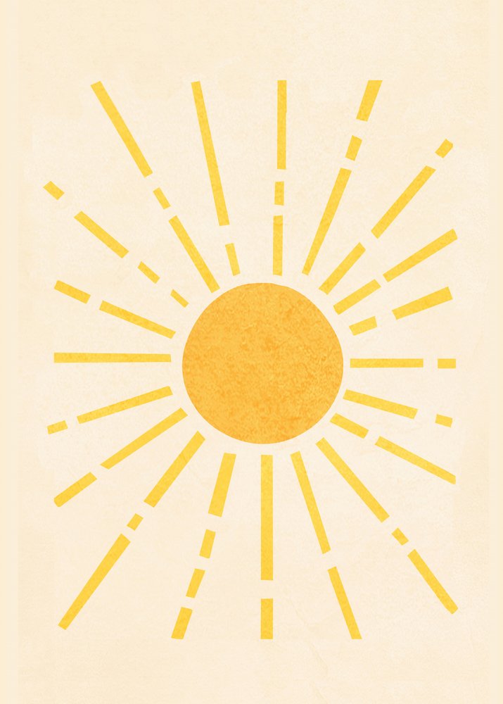 Golden Sunburst - Flow Line