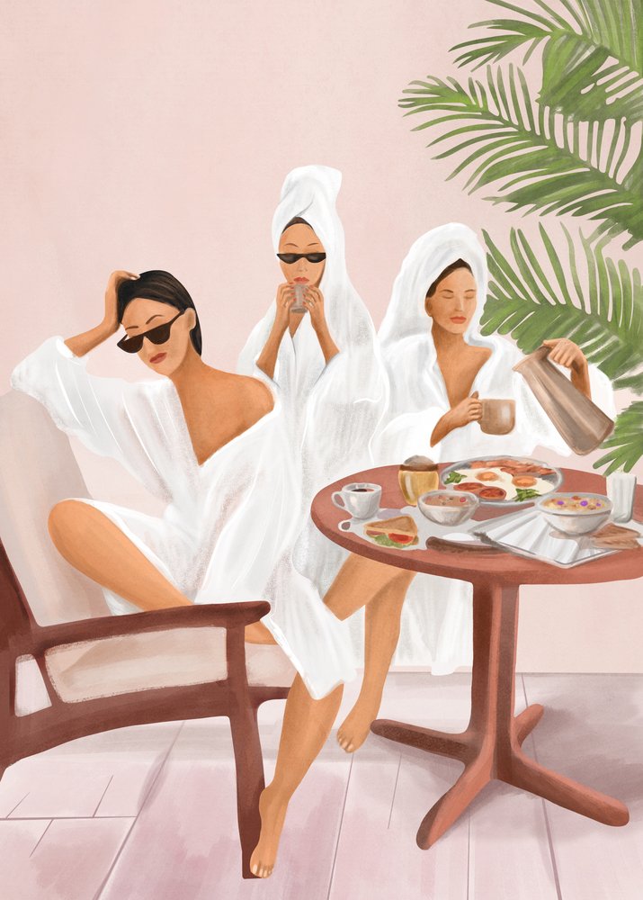 Un brunch chic au spa - Flow Line