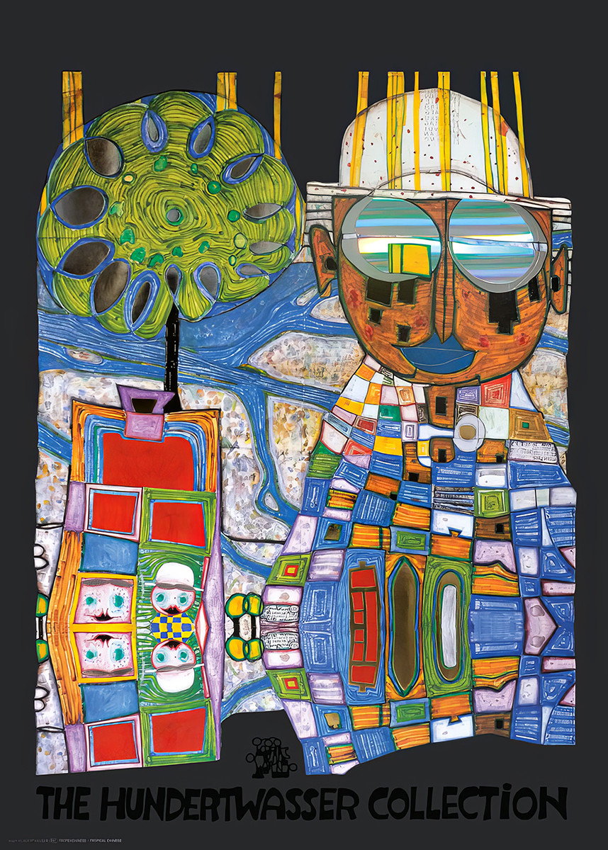 Chinois des tropiques - Friedensreich Hundertwasser