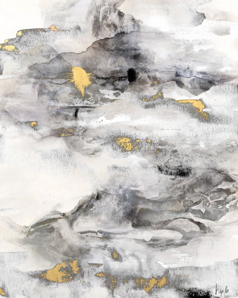 « Abstract Gold Flow » - Gemma Bardot