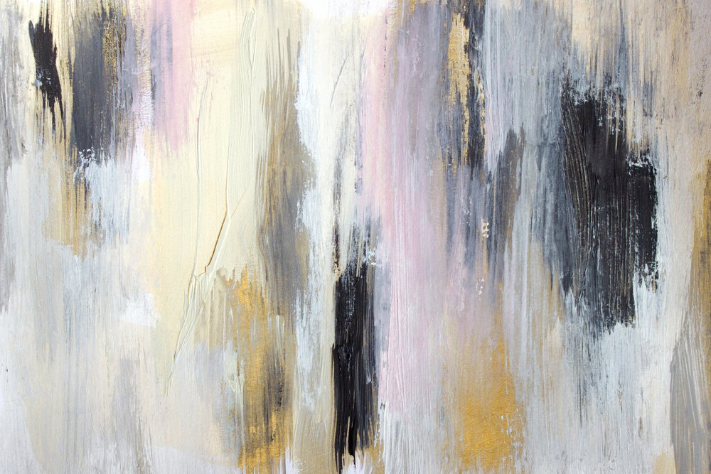 Blush Gold - Abstrait vertical - Gemma Bardot