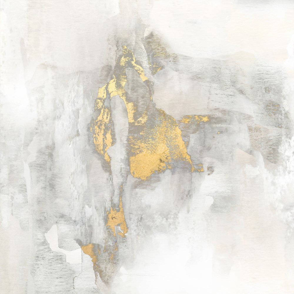 Flux abstrait doré - Gemma Bardot