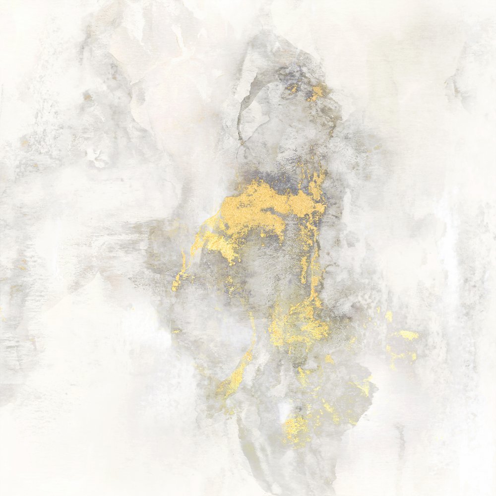 Abstrait « Marbre doré » - Gemma Bardot