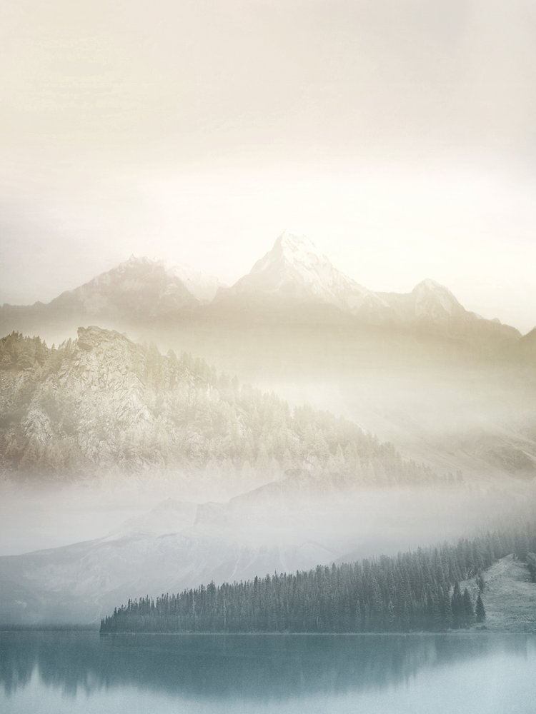Lac de la forêt de Misty Mountain - Gemma Bardot