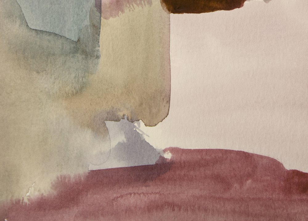 Aquarelle moderne aux tons sourds - Gemma Bardot