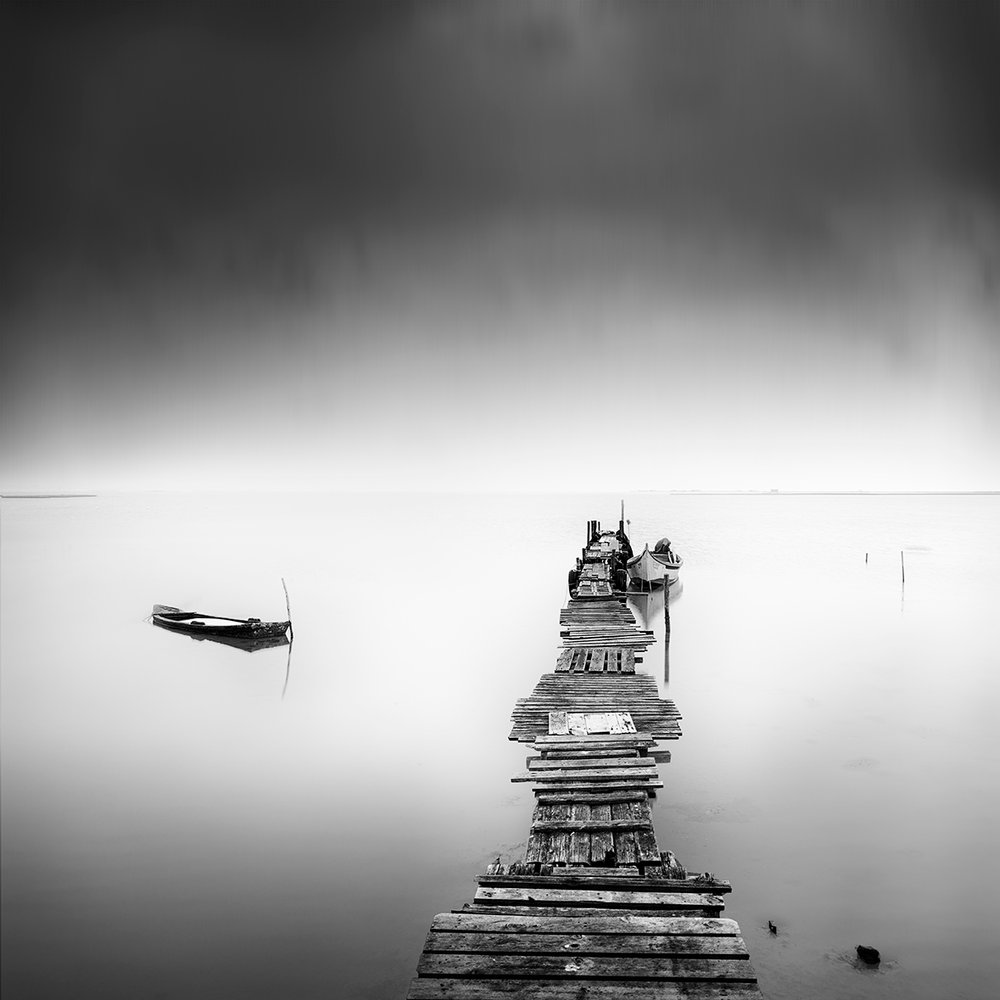 La sérénité de la vieille jetée - George Digalakis