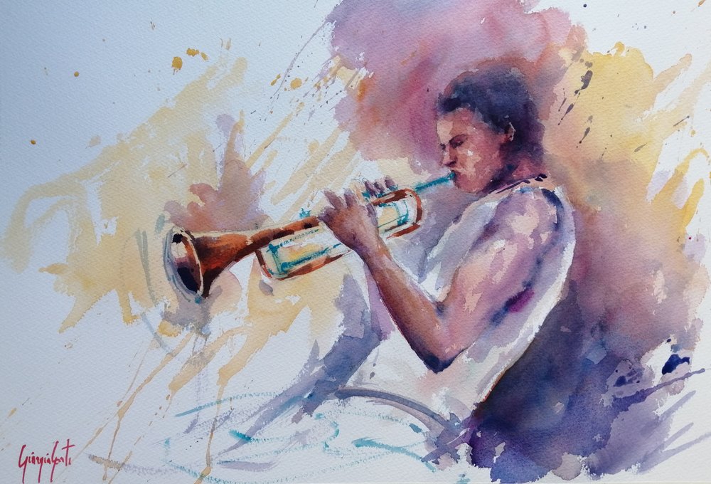 Trompettiste de jazz - Giorgio Gosti