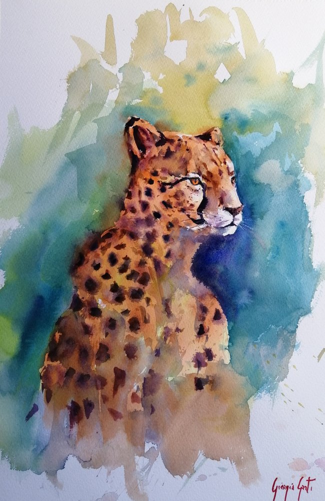 Un guépard majestueux à l