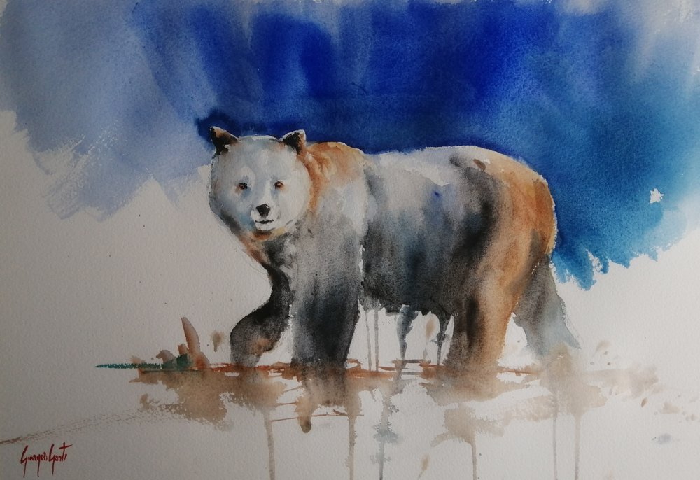 Ours bleu Spirit - Giorgio Gosti