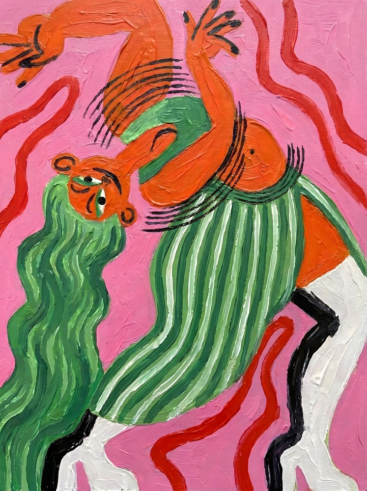 Figure abstraite dansante - HUGO