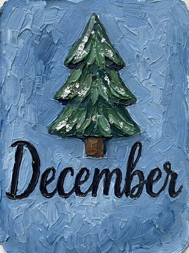 Sapin de Noël de décembre - HUGO