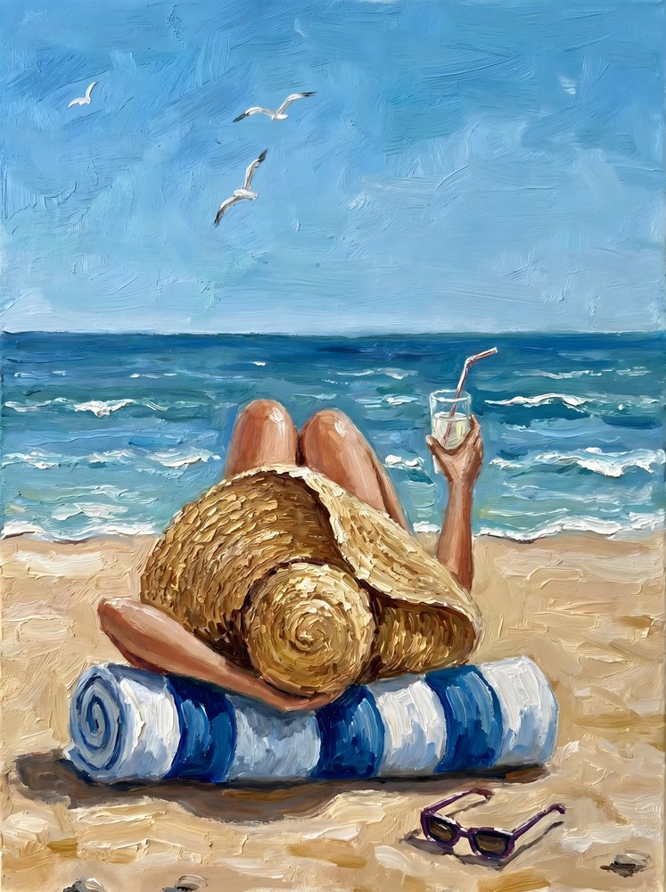 Détente estivale à la plage - HUGO