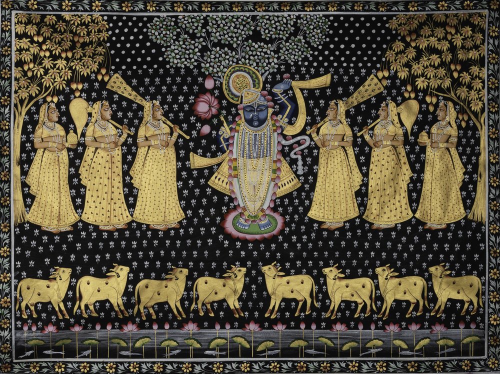 Le divin Krishna et les gopis - IMAGINEERS STUDIO