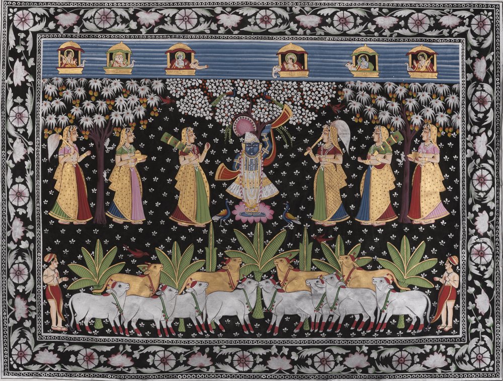 Krishna, les Gopis et les vaches - IMAGINEERS STUDIO