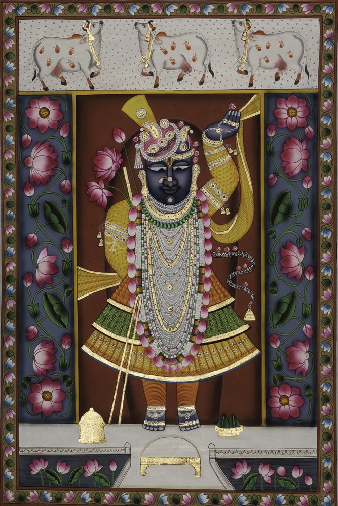 Le seigneur Shrinathji paré de ses atours - IMAGINEERS STUDIO