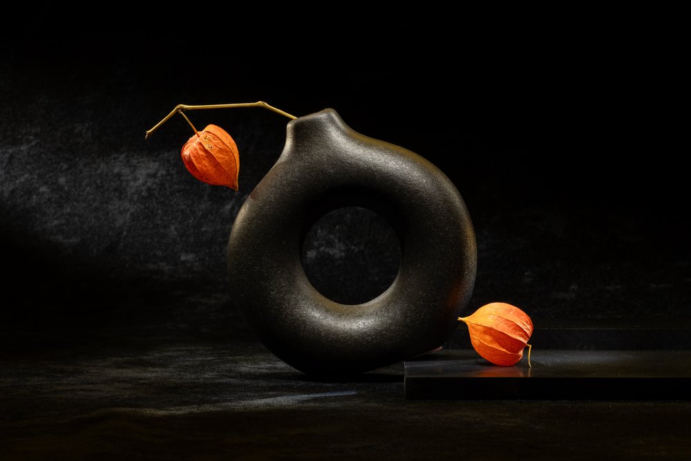 Élégante nature morte sombre - Igor Kopcev