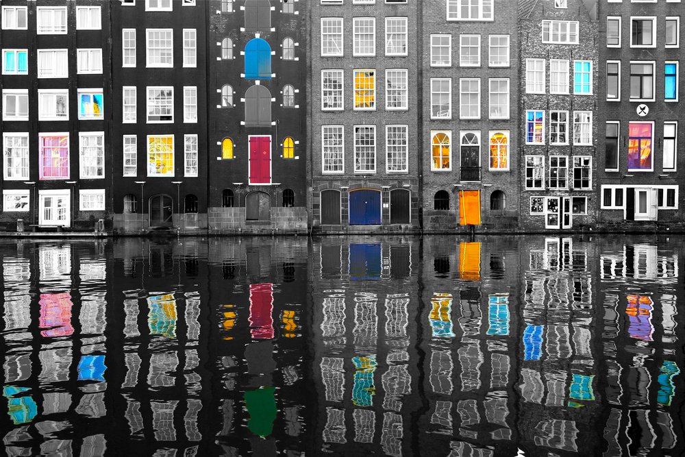 Reflets colorés sur le canal - Igor Shrayer
