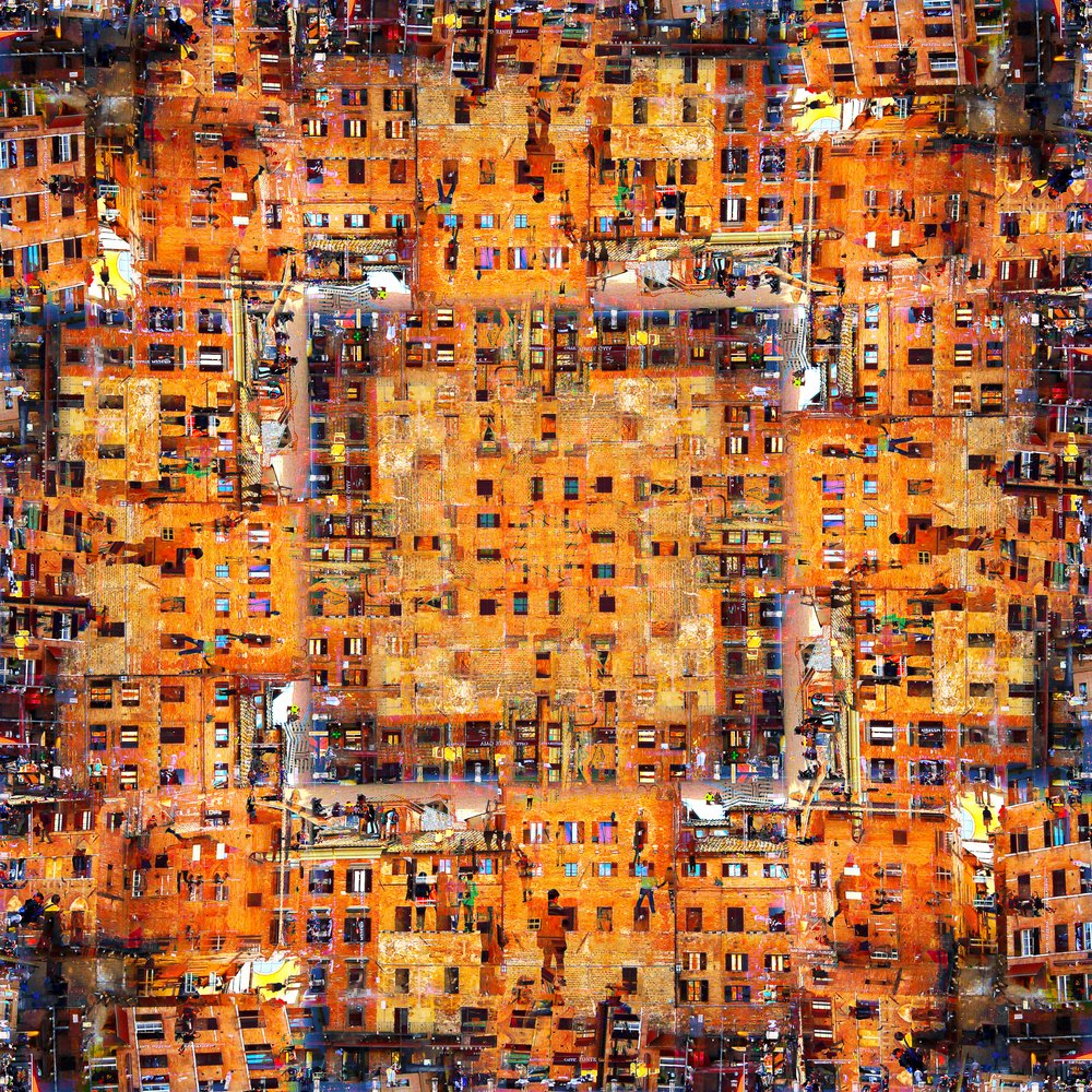 Une mosaïque urbaine dense - Igor Shrayer