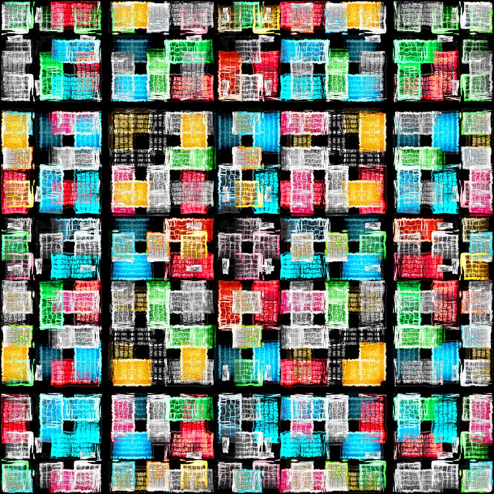 Blocs abstraits aux couleurs vives - Igor Shrayer