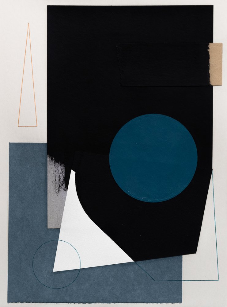 Composition abstraite en couleurs - Ildefonso Martín