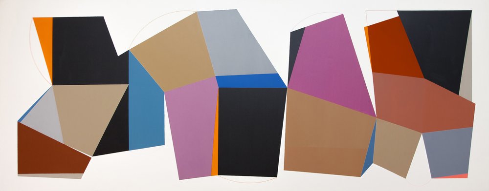 Blocs de couleurs géométriques - Ildefonso Martín