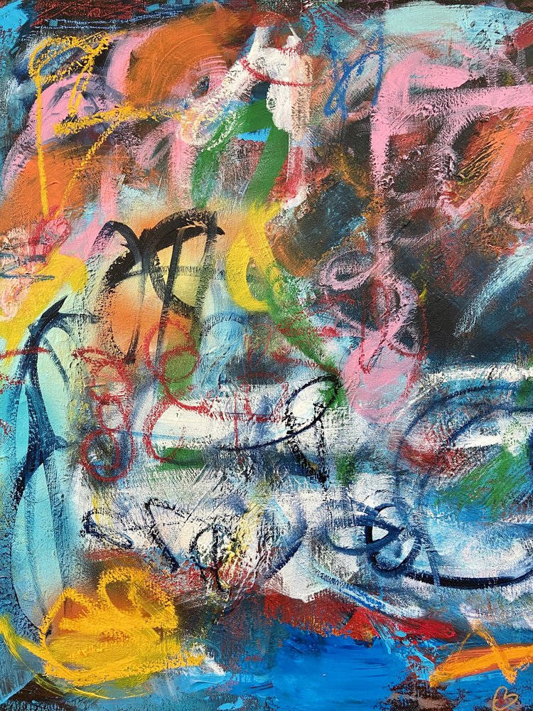 Énergie abstraite et colorée - Irene Chua