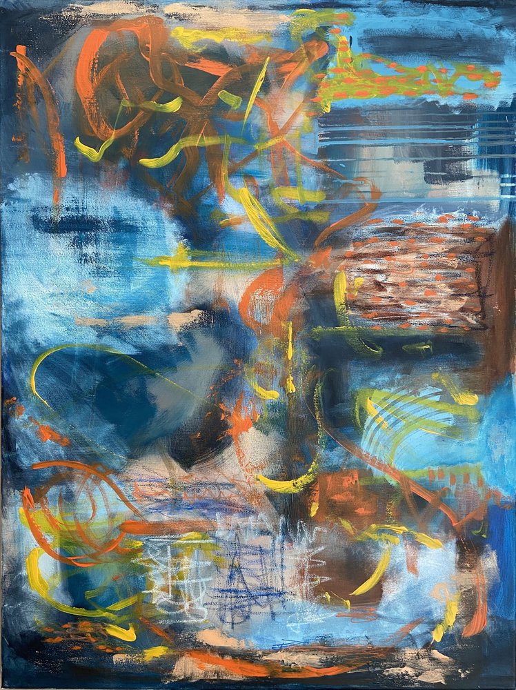 Traits abstraits dynamiques - Irene Chua