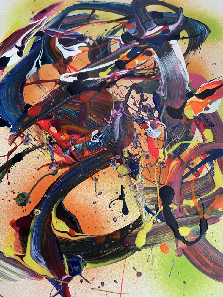 Des traits abstraits pleins de vie - Irene Chua