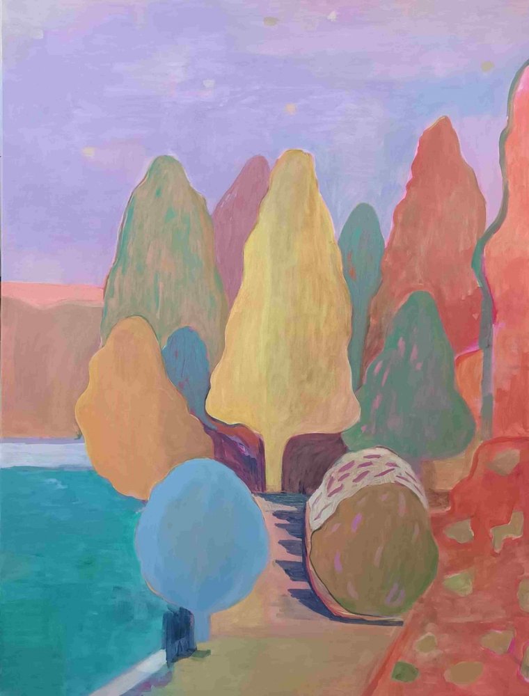 Paysage abstrait et onirique - Iria Fernandez