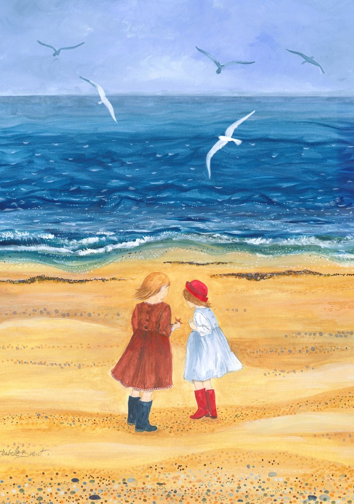 Amis sur la plage - Isabelle Brent