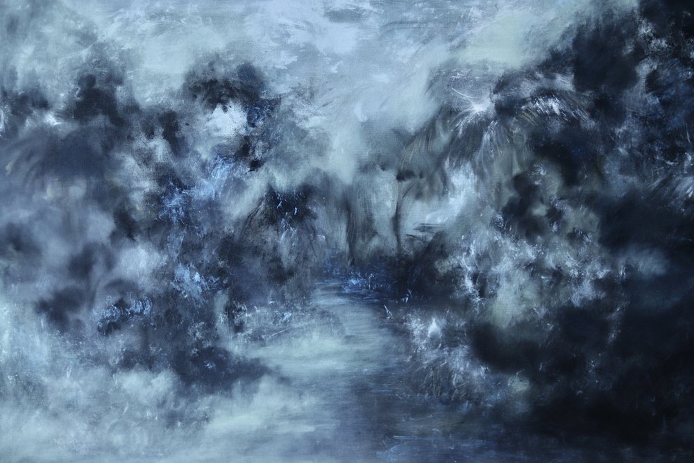 La mystérieuse Grotte Bleue - JMF FINE ART