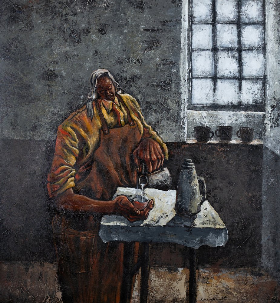 Un moment de calme dans la cuisine - James Kamande