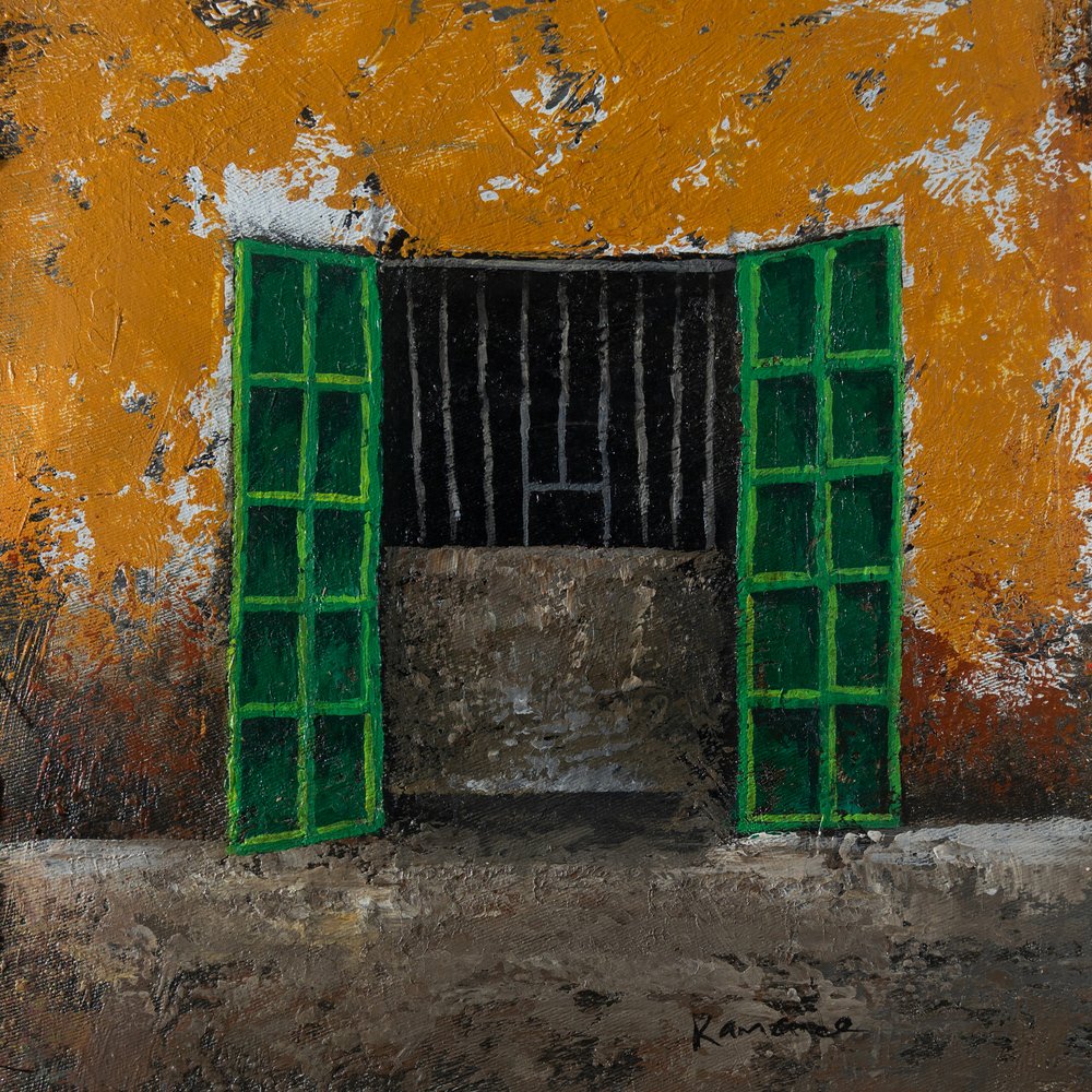 Entrée rustique verte - James Kamande