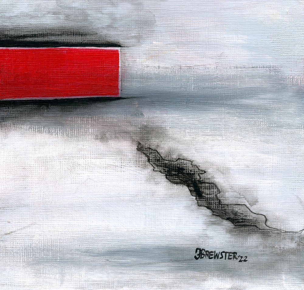 La faille rouge et noire - Janine Brewster