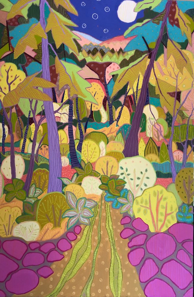 La forêt nocturne fantaisiste - Jeff Ferst