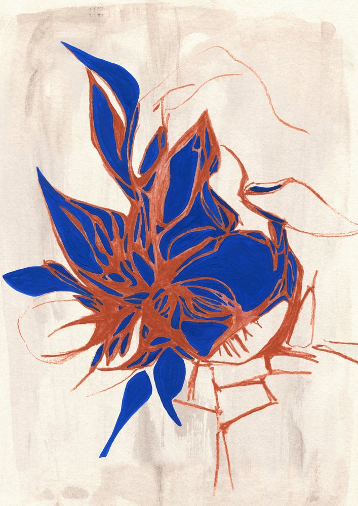 Résumé : Fleur bleue - Jenja Braun