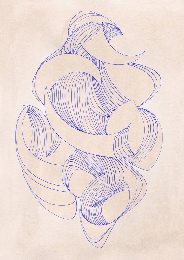 Conduites de fluide bleues - Jenja Braun