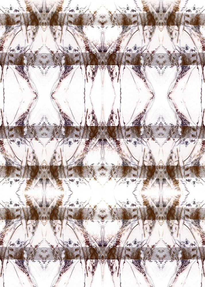 Motif symétrique organique - Jenja Braun