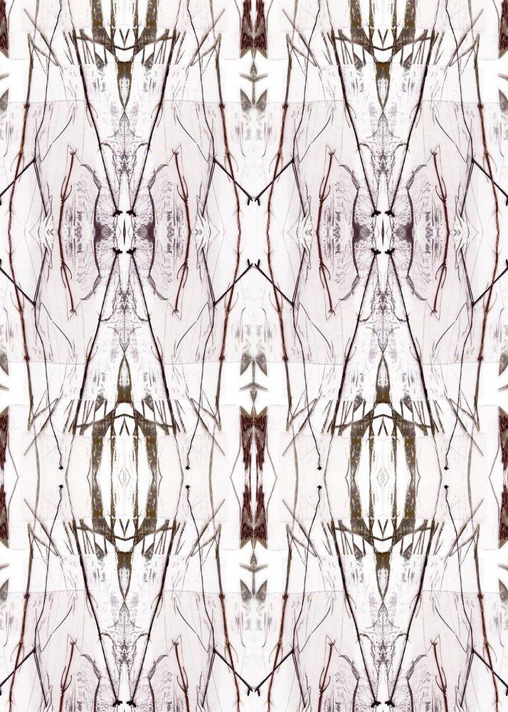 Motif naturel symétrique - Jenja Braun