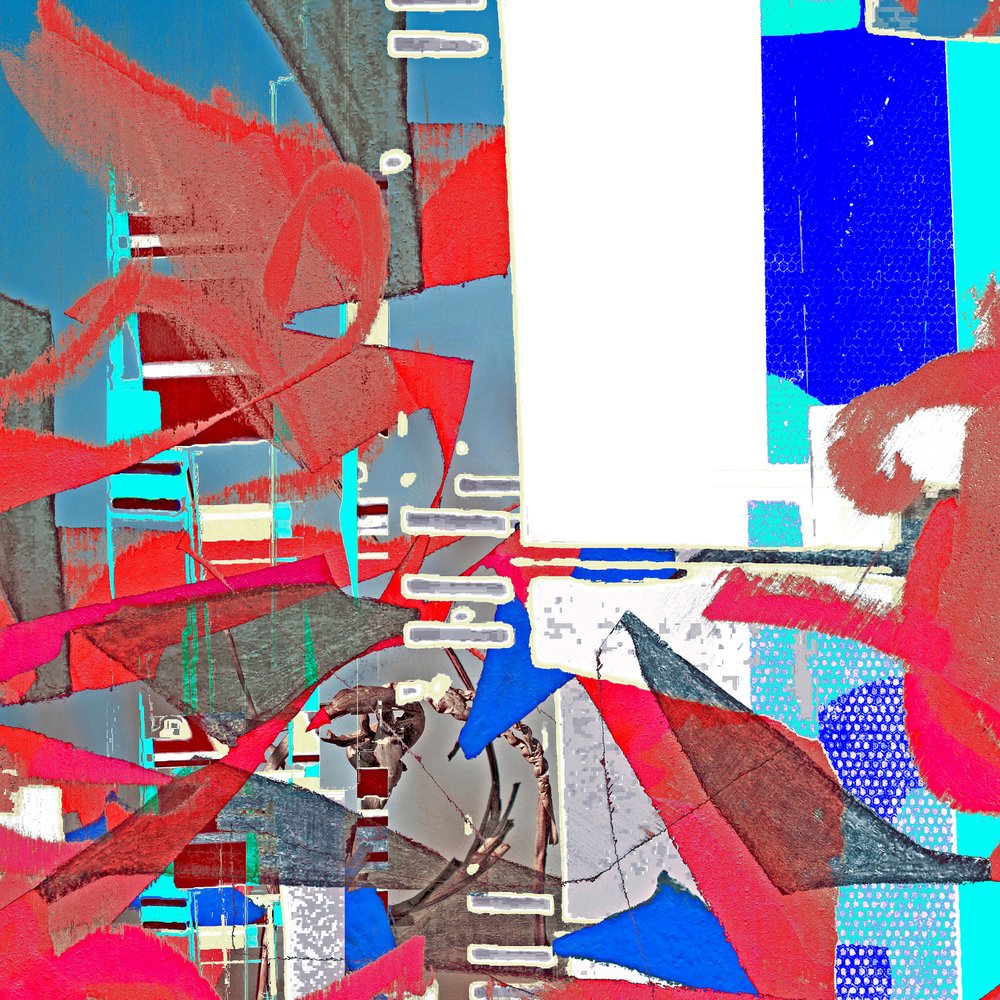 Couches abstraites éclatantes - Jenja Braun